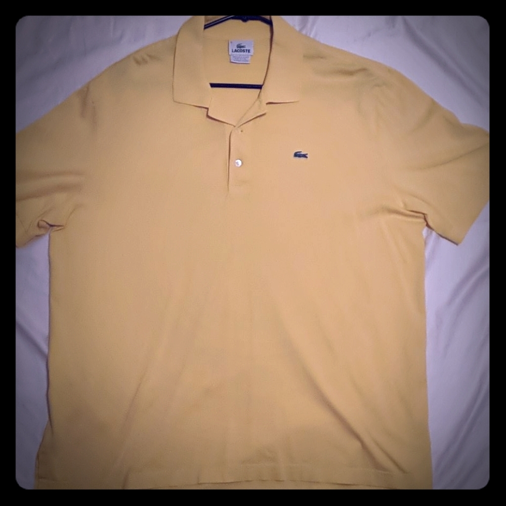 Lacoste men's size 6 (large) polo